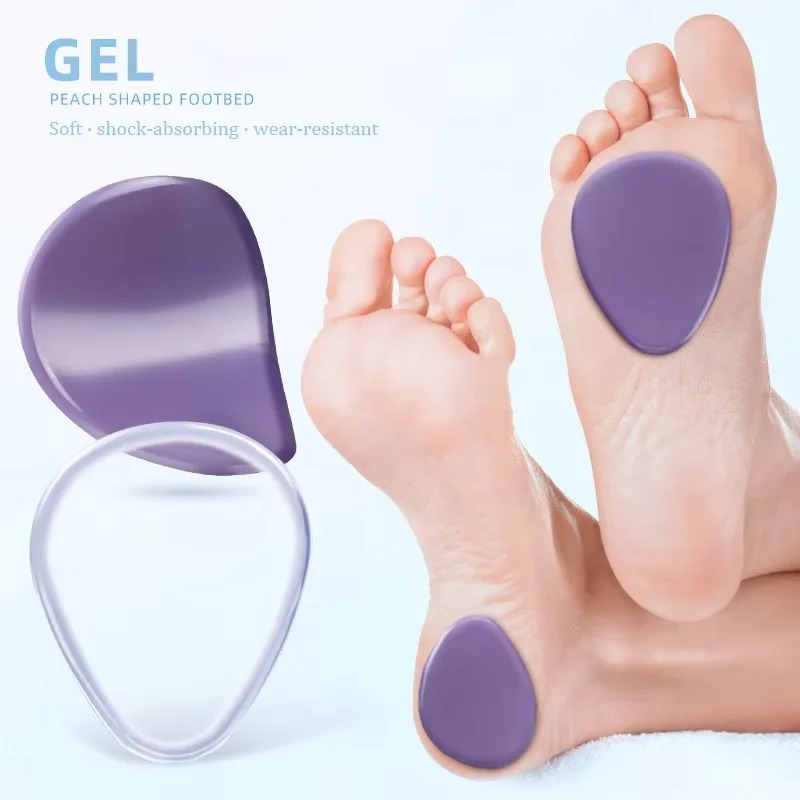 Women'S Shoes For Plantar Fasciitis - แผ่นรองฝ่าเท้าซิลิโคนเจลสำหรับผู้หญิง ช่วยลดแรงกระแทก บรรเทาอาการปวดฝ่าเท้า ใช้ได้กับรองเท้าแตะและรองเท้าส้นสูง
