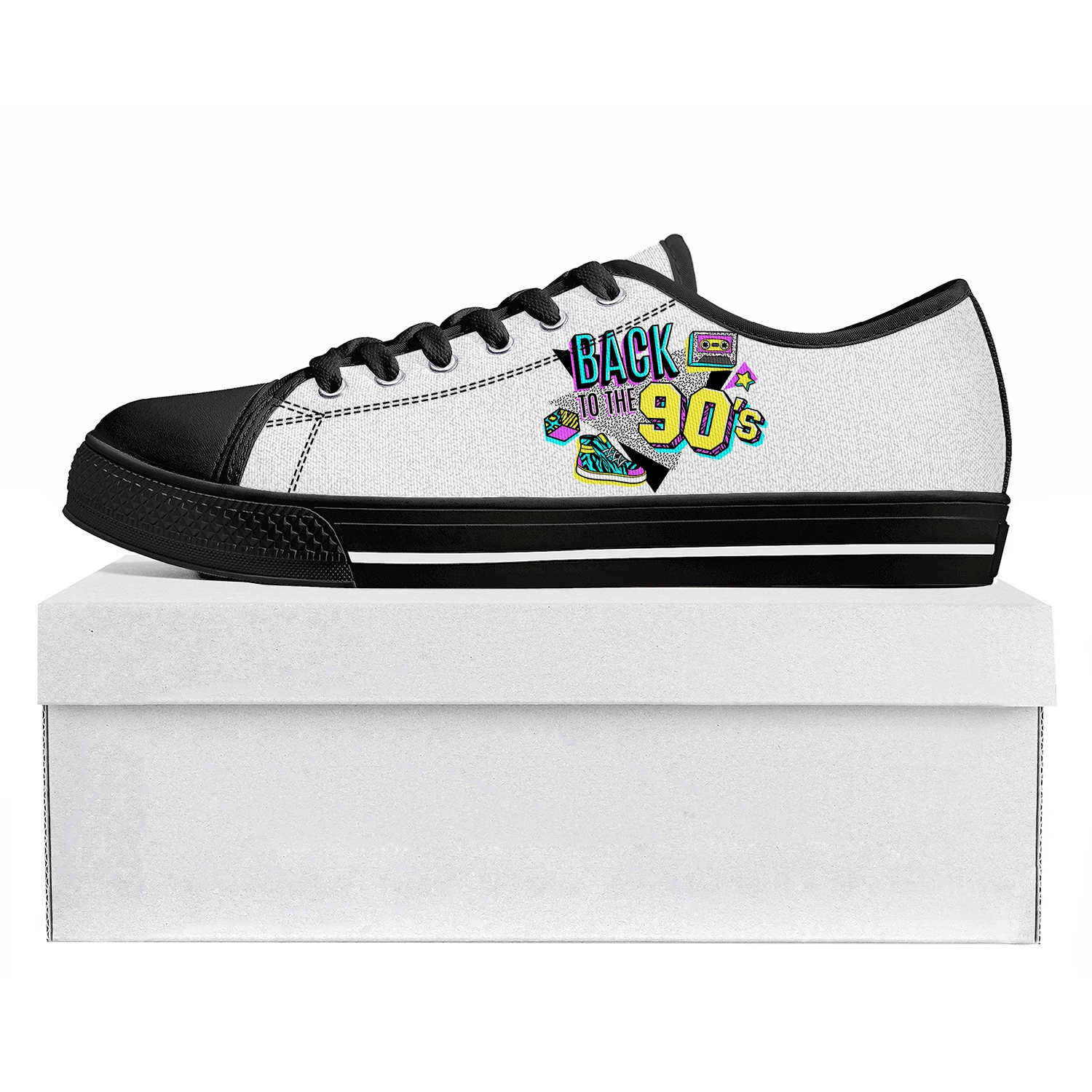 Women'S Shoes In The 90S - รองเท้าผ้าใบสไตล์เรโทรยุค 80s 90s ลายไอคอนสุดฮา คุณภาพสูง สำหรับผู้ชาย