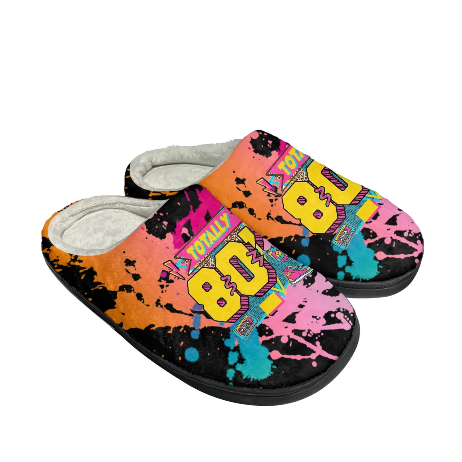 Women'S Shoes In The 90S - รองเท้าแตะผ้าฝ้ายลายไอคอนยุค 80s 90s สไตล์เรโทร ตลกๆ สำหรับผู้ชายและผู้หญิง
