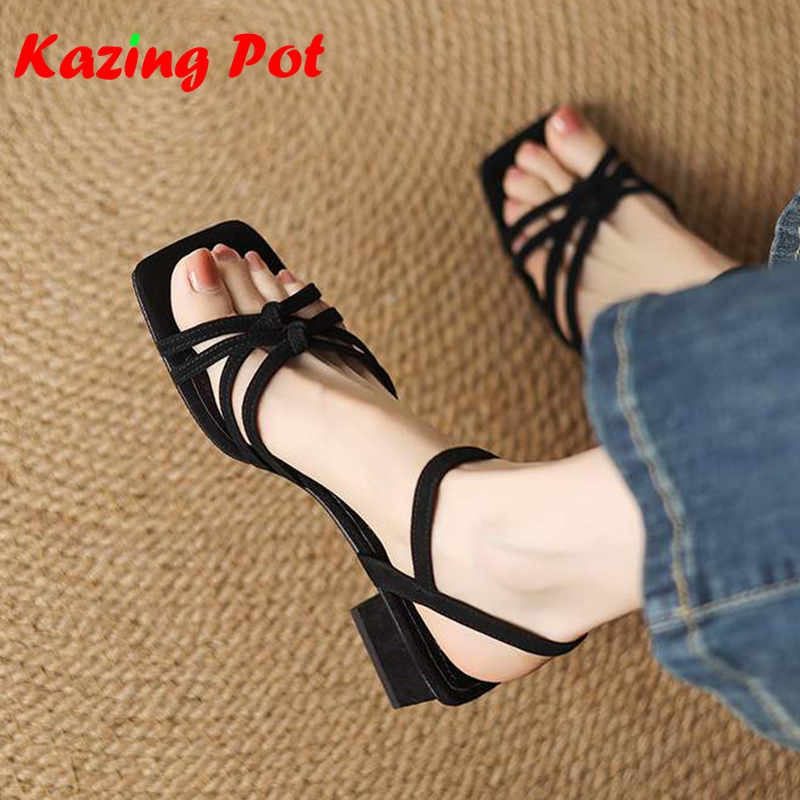 รองเท้าส้นเตี้ยแบบเปิดนิ้วเท้า - Women'S Shoes Back To School บทวิจารณ์และราคา