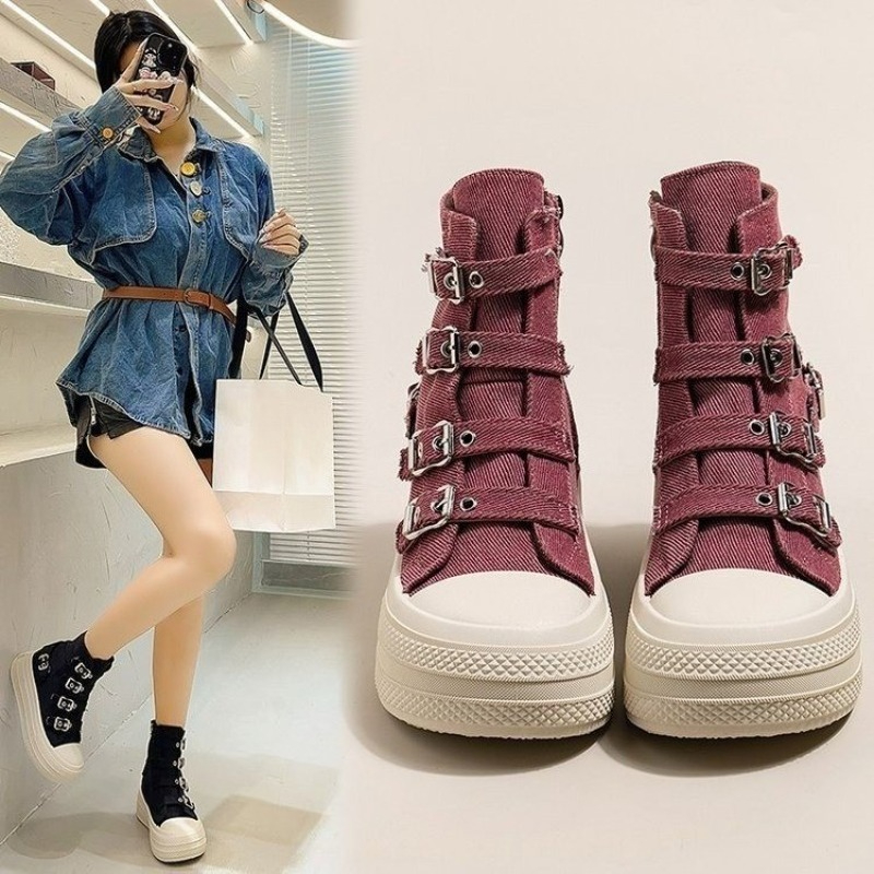 รองเท้าผู้หญิง ฤดูใบไม้ผลิและฤ - Women'S Shoes Temu บทวิจารณ์และราคา