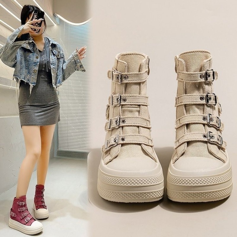 รองเท้าผู้หญิง ฤดูใบไม้ผลิและฤ - Women'S Shoes Temu บทวิจารณ์และราคา