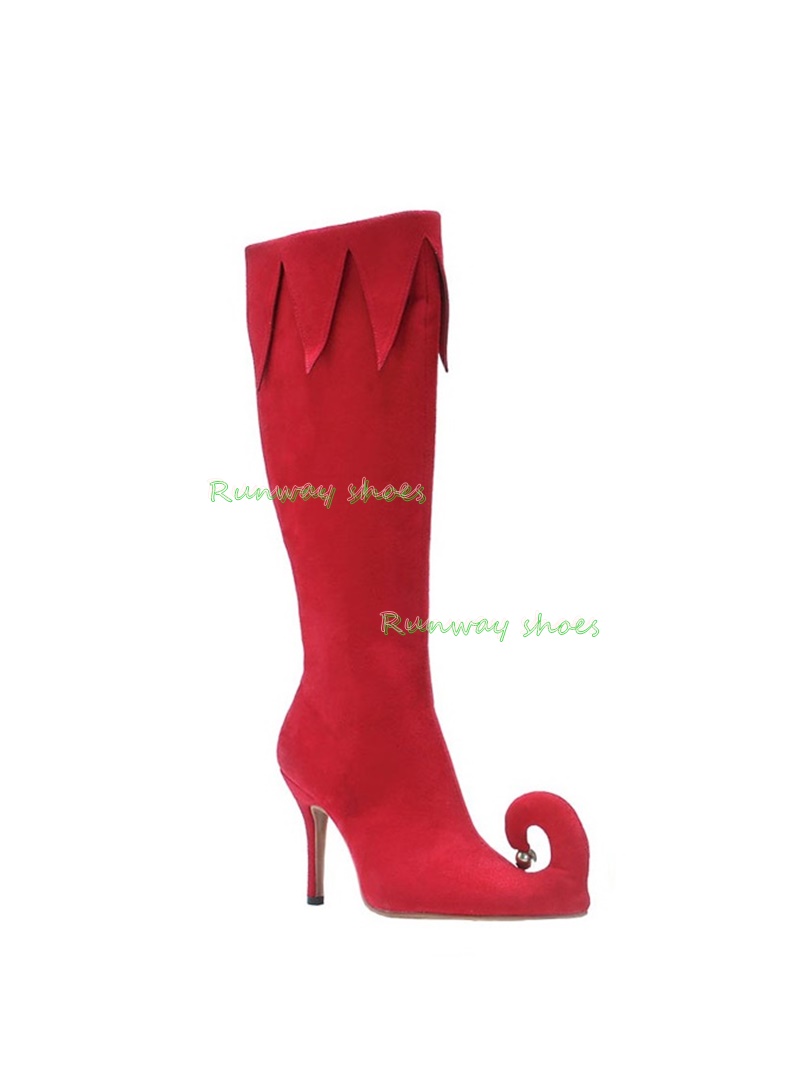 รองเท้าบูทเอลฟ์สำหรับผู้ใหญ่ ป - Suede Ankle Boot บทวิจารณ์และราคา