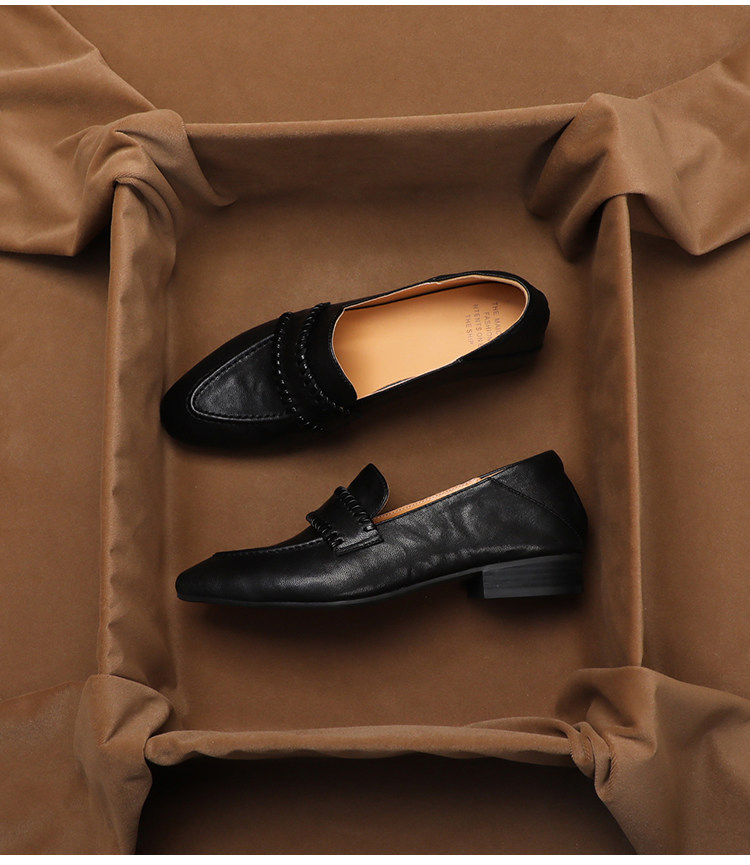 รองเท้าโลฟเฟอร์หนังแกะนุ่มสไตล - Peep Toe Heels บทวิจารณ์และราคา