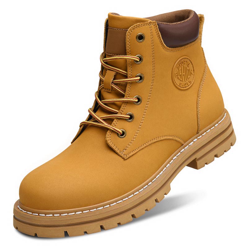 รองเท้าบูทหนังสีดำไซส์ใหญ่ 49  - Suede Ankle Boot บทวิจารณ์และราคา