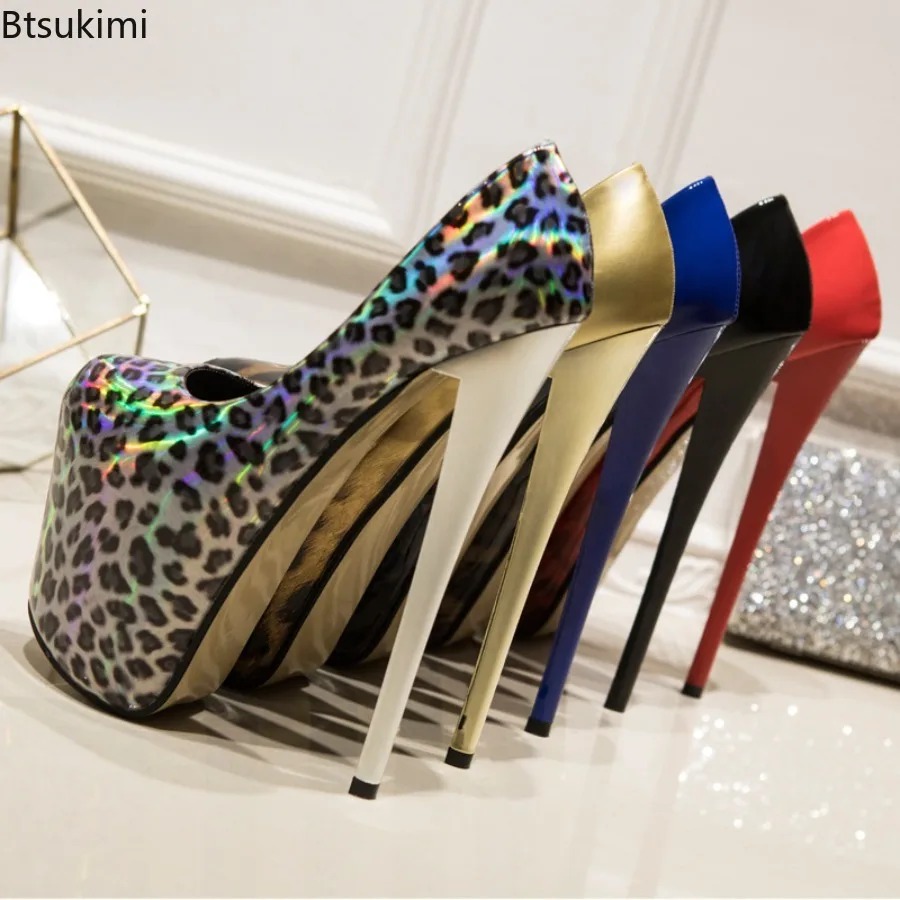 รองเท้าส้นสูงสตรีแบบเซ็กซี่ ส้ - Patent Leather Pump บทวิจารณ์และราคา