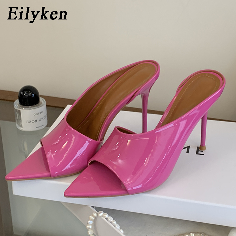 รองเท้าส้นสูงหัวแหลมสำหรับผู้ห - Patent Leather Pump บทวิจารณ์และราคา