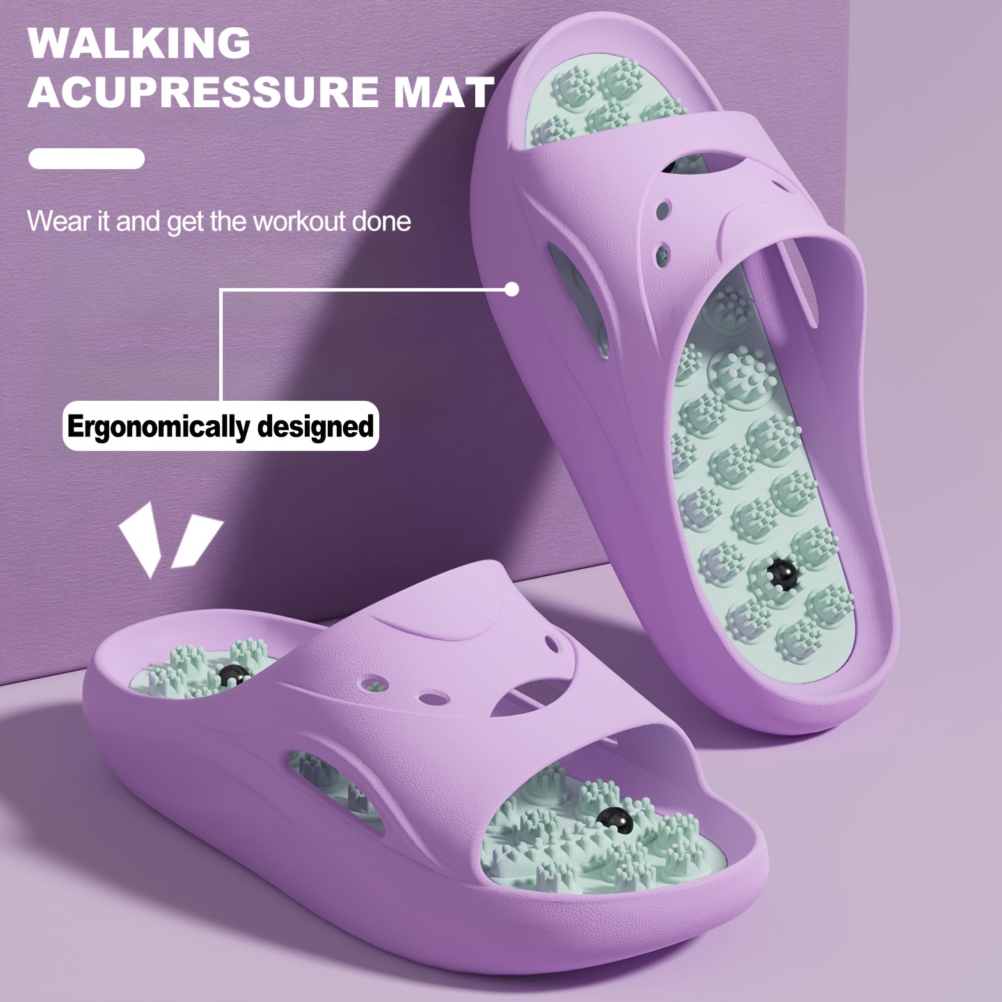 รองเท้าแตะนวด EVA สำหรับผู้หญิ - Women Shoes Size To Men บทวิจารณ์และราคา
