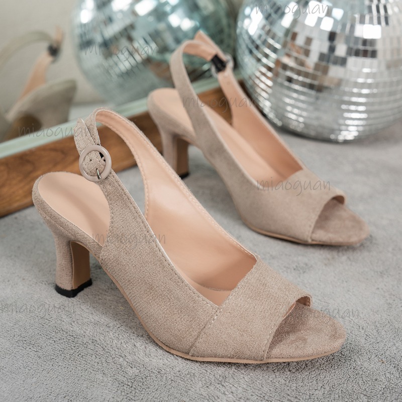 รองเท้าส้นสูงแบบเปิดนิ้วเท้า ห - Peep Toe Heels บทวิจารณ์และราคา