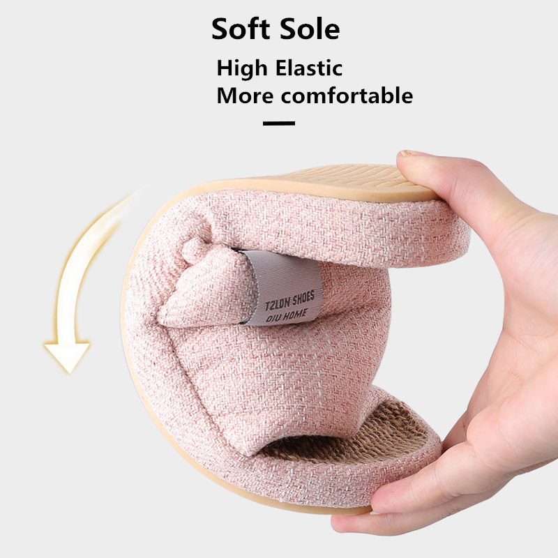 รองเท้าแตะผ้าลินินระบายอากาศสำ - Women'S Shoes Temu บทวิจารณ์และราคา