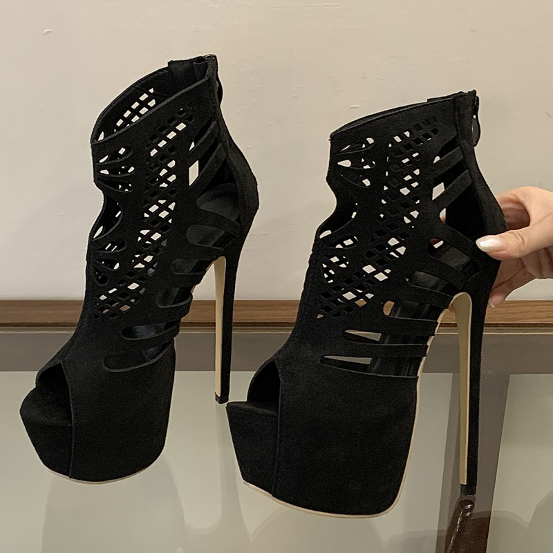 รองเท้าส้นสูงแบบเปิดนิ้วเท้า ด - Gladiator Sandal Women บทวิจารณ์และราคา
