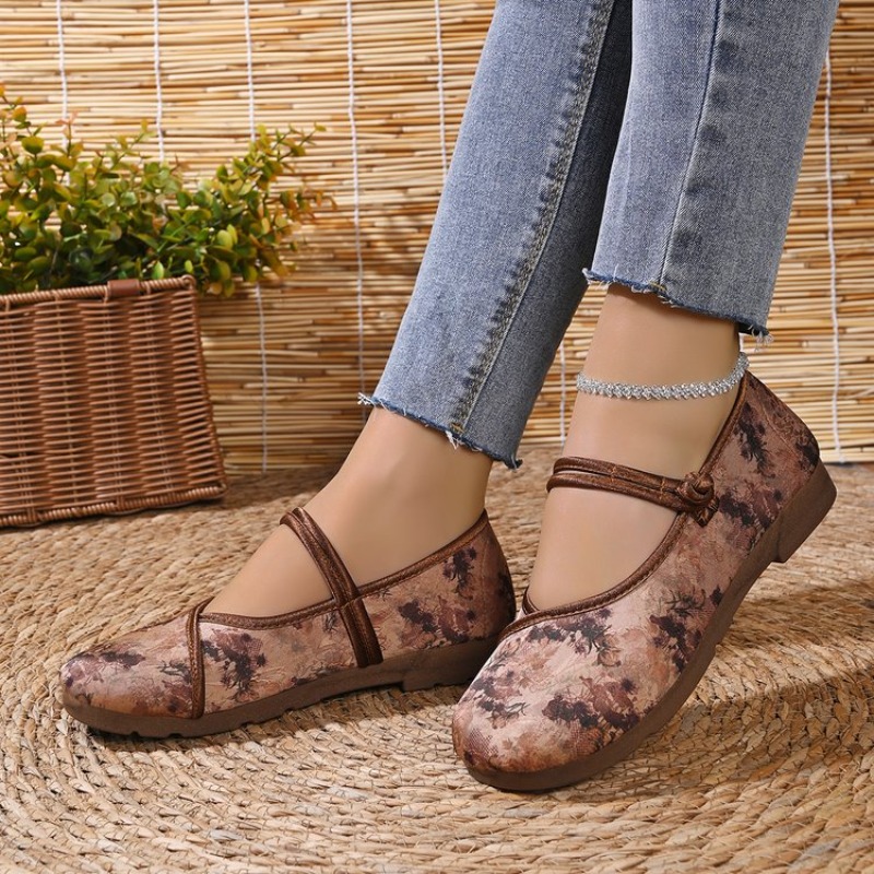 รองเท้าแฟลตผู้หญิง ดีไซน์แบบแม - Square Toe Mule บทวิจารณ์และราคา