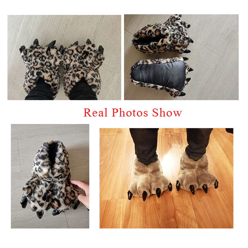 ขนาด 35-43 สีดําสัตว์ PAW รองเ - Women Shoes Size To Men บทวิจารณ์และราคา