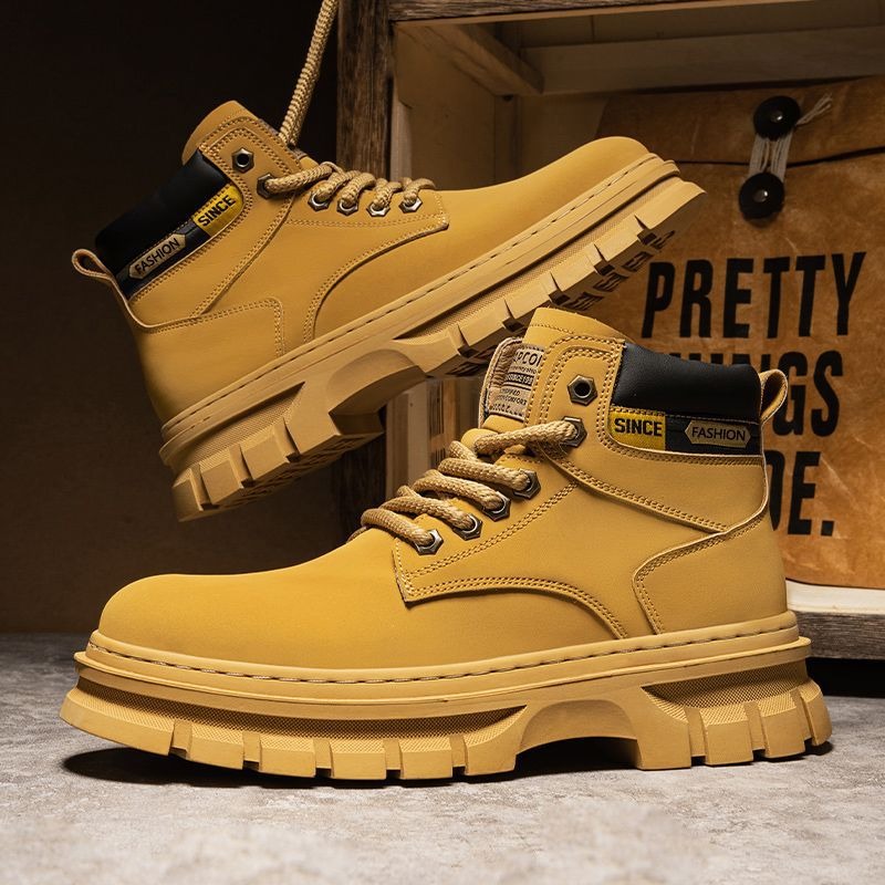 Vintage Men Platformข้อเท้ารอง - Suede Ankle Boot บทวิจารณ์และราคา