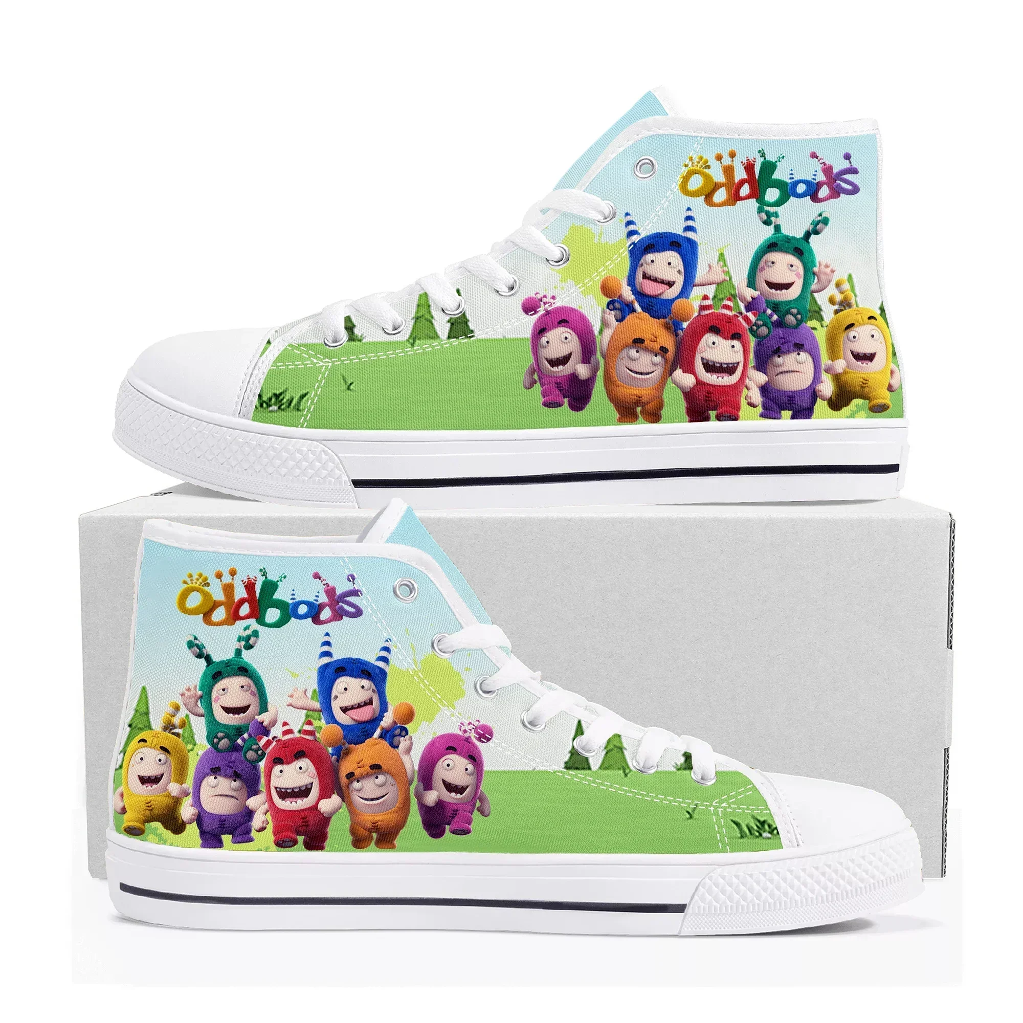 ออดบอดส์รองเท้าผ้าใบหุ้มข้อสูง - Women Shoes Singapore บทวิจารณ์และราคา