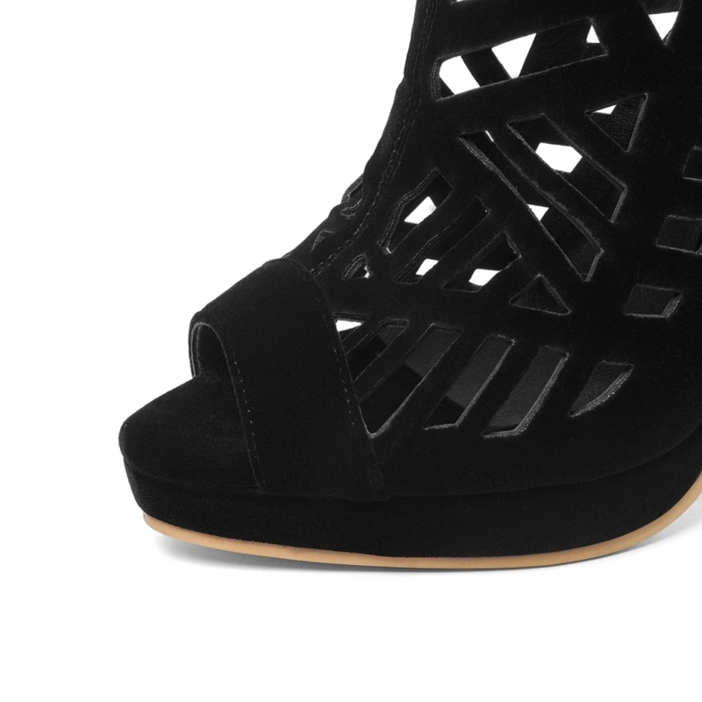 รองเท้าส้นสูง BLXQPY ไซส์ใหญ่พ - Gladiator Sandal Women บทวิจารณ์และราคา