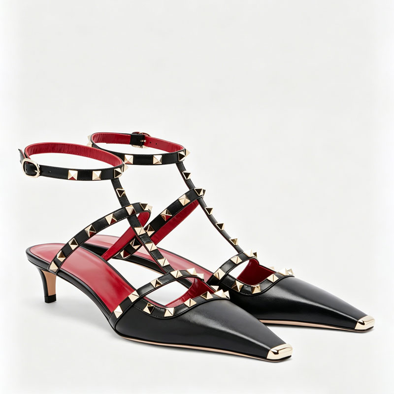 รองเท้าส้นสูงแบบสี่เหลี่ยมหัวแ - Women'S Shoes Quality บทวิจารณ์และราคา