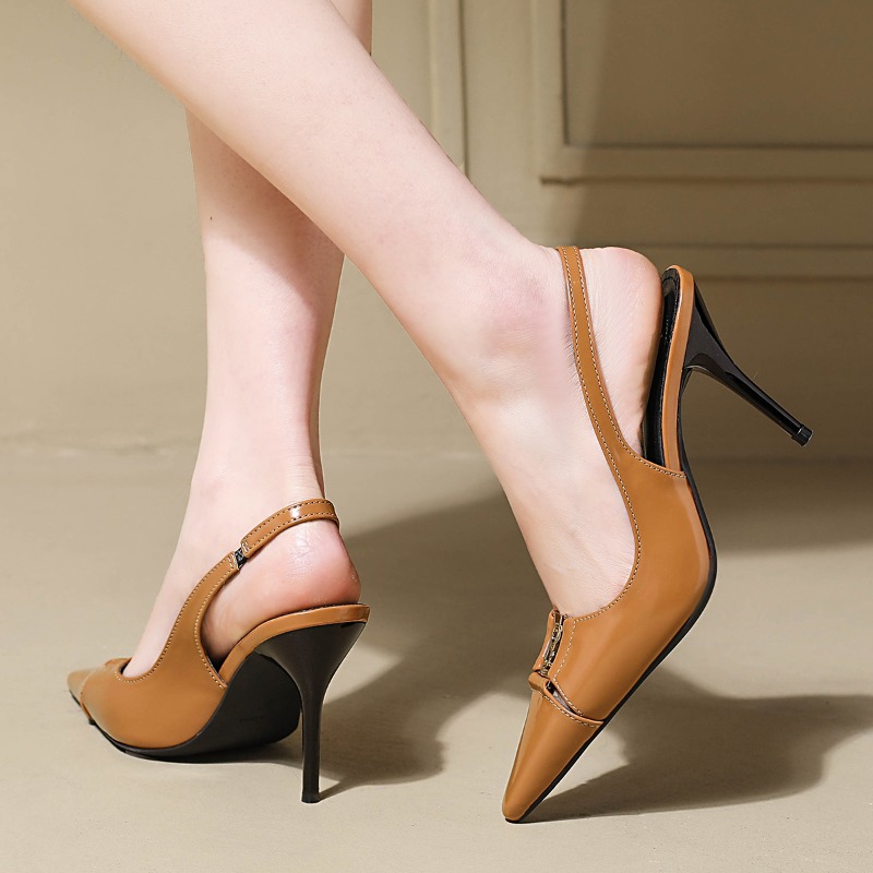 รองเท้าส้นสูงแบบเปิดนิ้วเท้าปร - Women'S Shoes Quality บทวิจารณ์และราคา