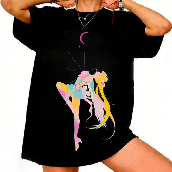 เสื้อยืดลายการ์ตูนเซเลอร์มูนสไ - Women'S Shoes In The 90S บทวิจารณ์และราคา