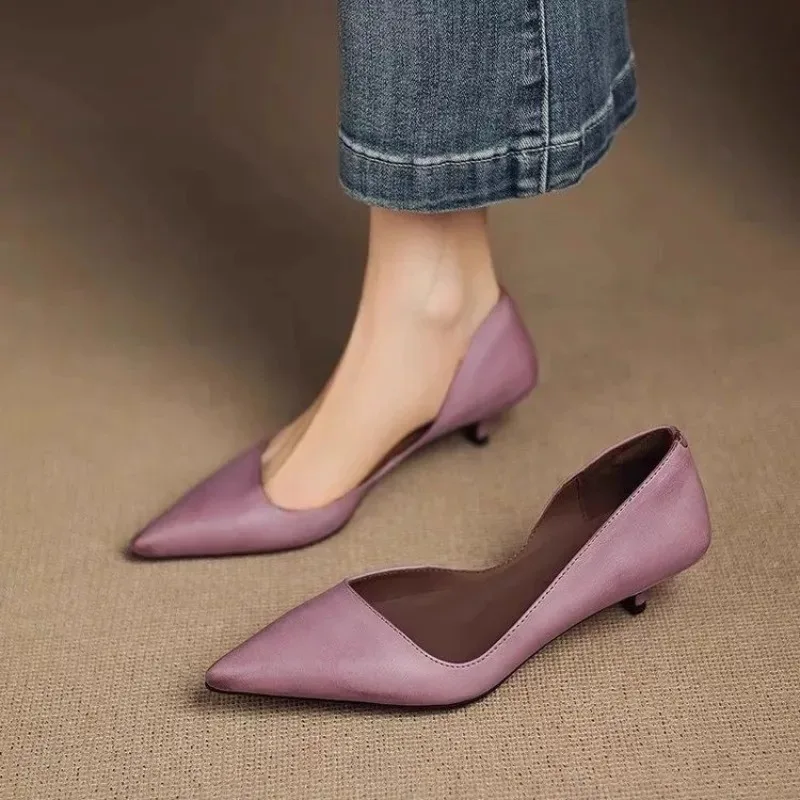 รองเท้าส้นเข็มหัวแหลมแฟชั่นสำห - Women'S Shoes Temu บทวิจารณ์และราคา