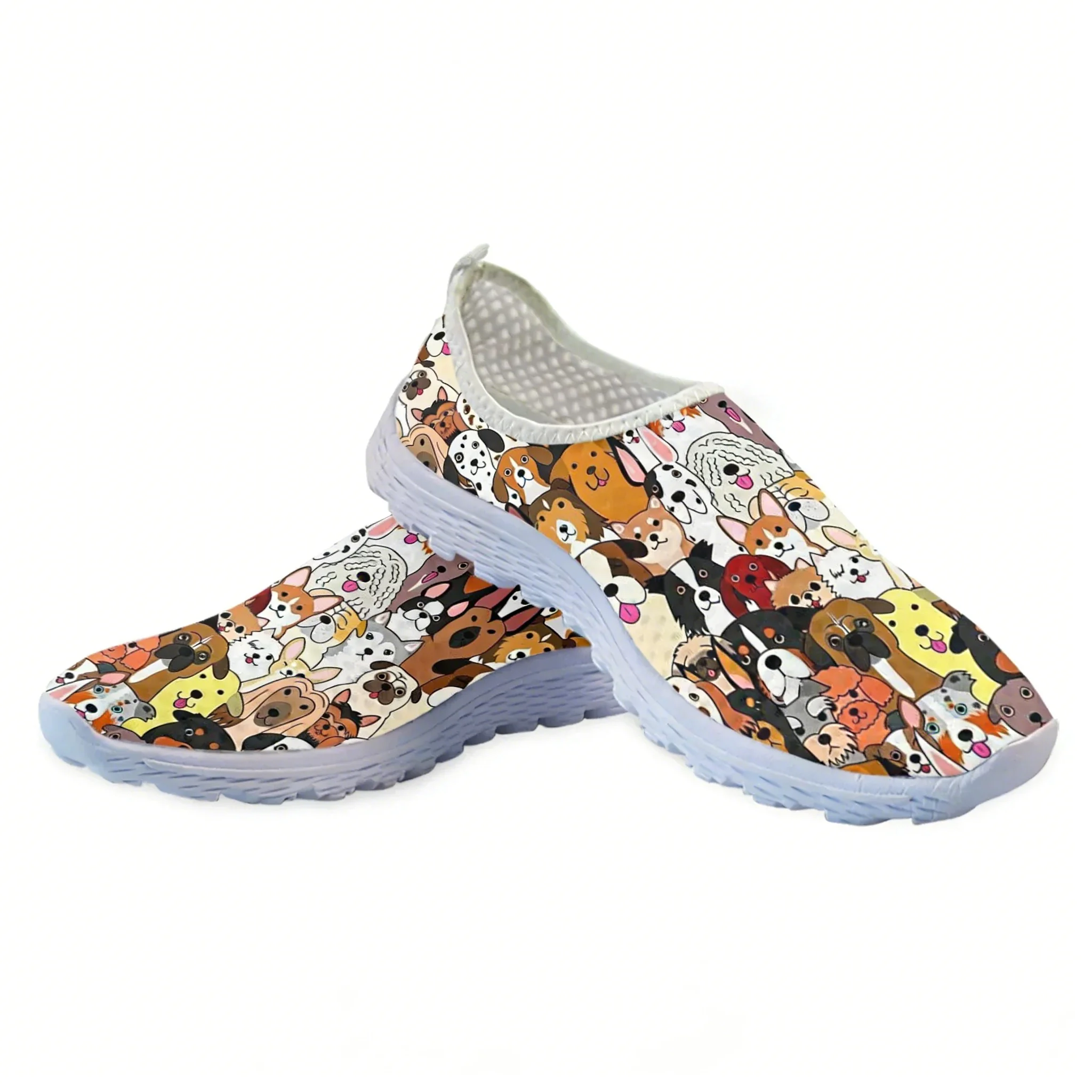 รองเท้าผ้าใบลายการ์ตูนน้องหมาส - Women'S Shoes For Tennis บทวิจารณ์และราคา