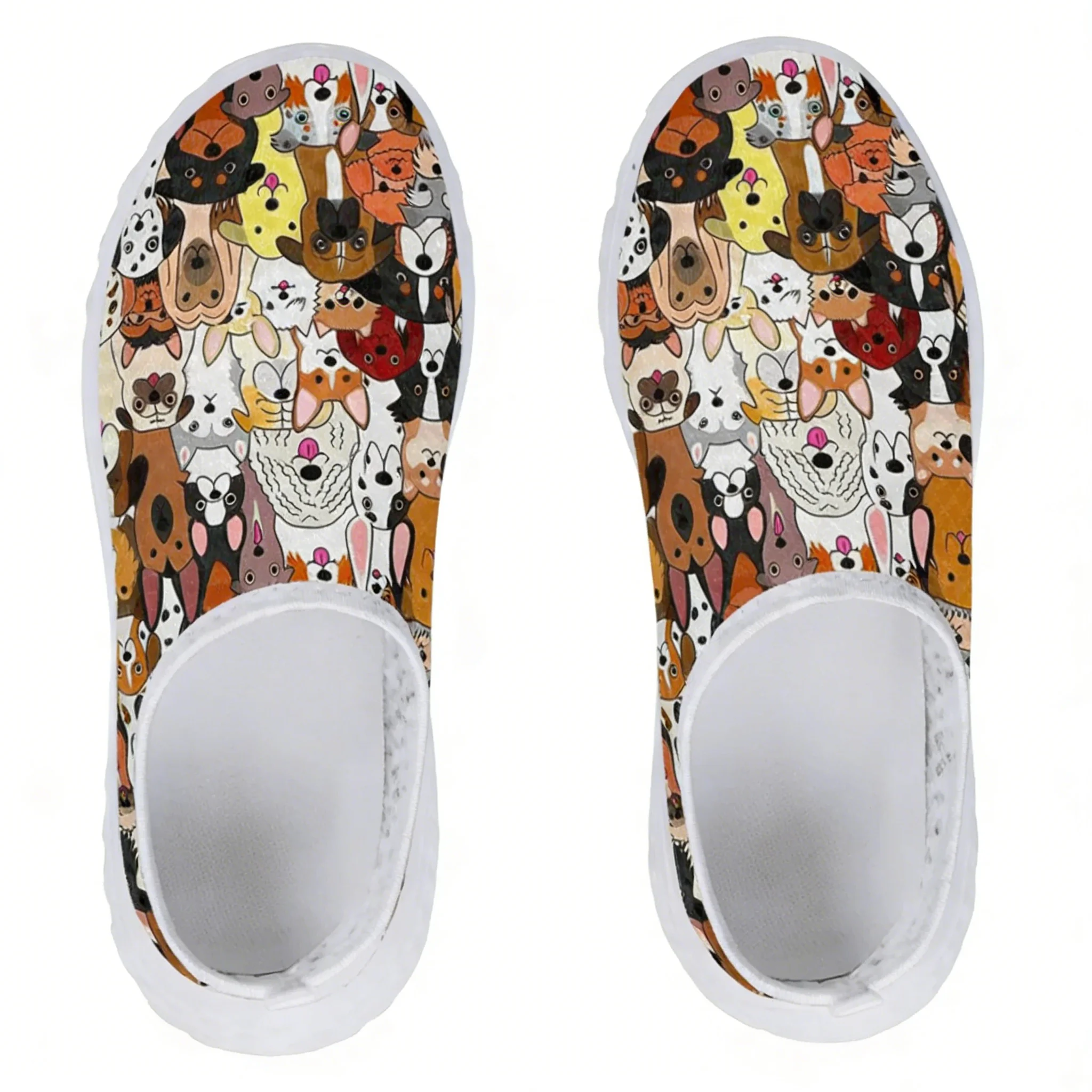 รองเท้าผ้าใบลายการ์ตูนน้องหมาส - Women'S Shoes For Tennis บทวิจารณ์และราคา