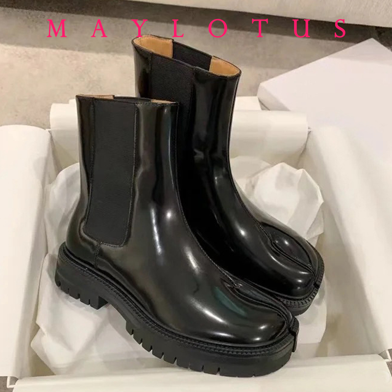 รองเท้าบูทหุ้มข้อแบบแยกนิ้วเท้ - Suede Ankle Boot บทวิจารณ์และราคา