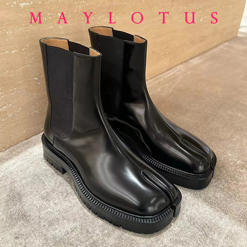 รองเท้าบูทหุ้มข้อแบบแยกนิ้วเท้ - Suede Ankle Boot บทวิจารณ์และราคา