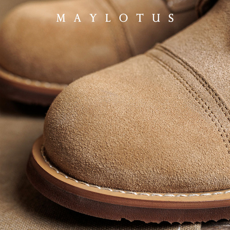 รองเท้าบูทหนังกลับแบบ Goodyear - Suede Ankle Boot บทวิจารณ์และราคา