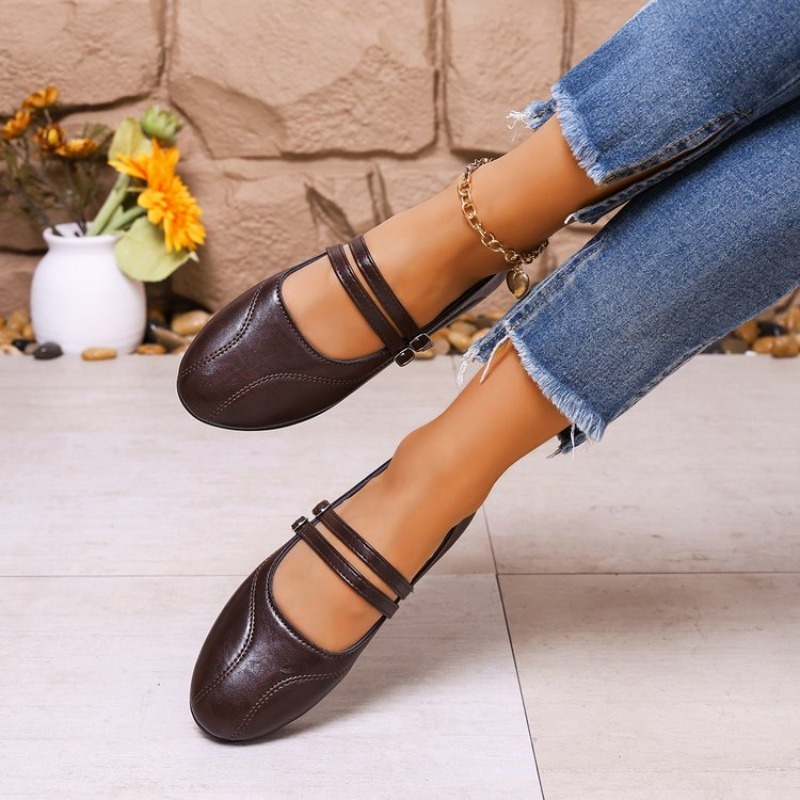 รองเท้าส้นแบนสำหรับผู้หญิง สีพ - Women'S Shoes Clogs บทวิจารณ์และราคา