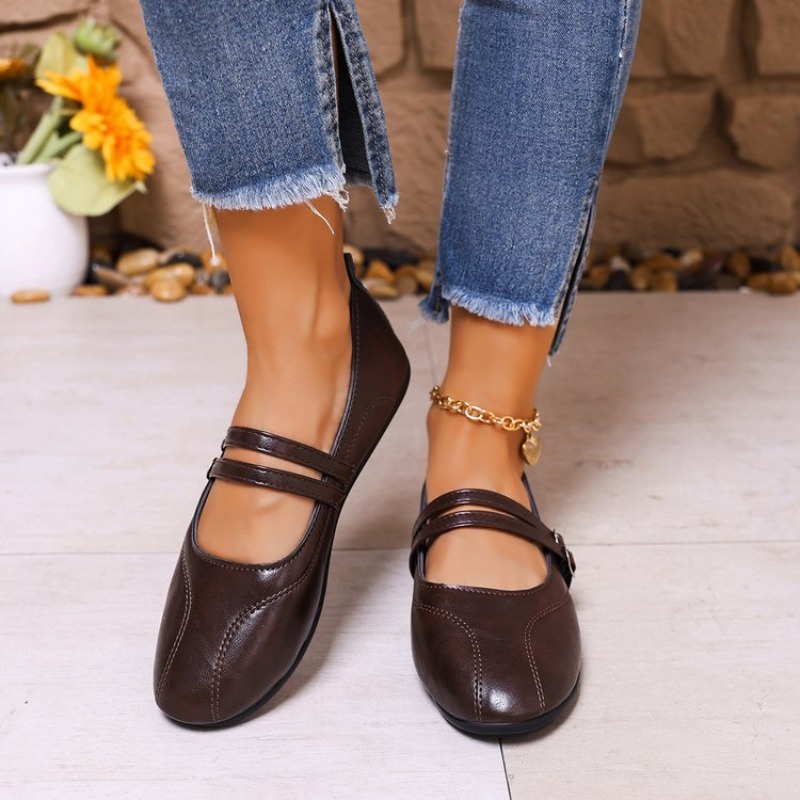 รองเท้าส้นแบนสำหรับผู้หญิง สีพ - Women'S Shoes Clogs บทวิจารณ์และราคา