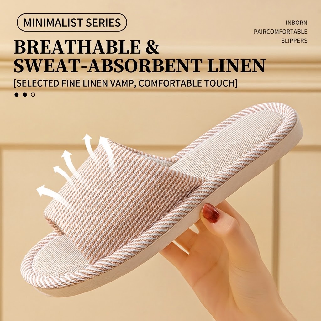 รองเท้าแตะผ้าลินินระบายอากาศสำ - Women Shoes Size To Men บทวิจารณ์และราคา